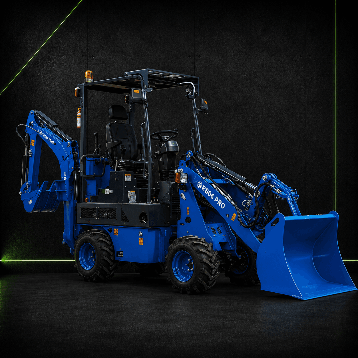 RIPPA RB06 Loader + Backhoe (Kubota)