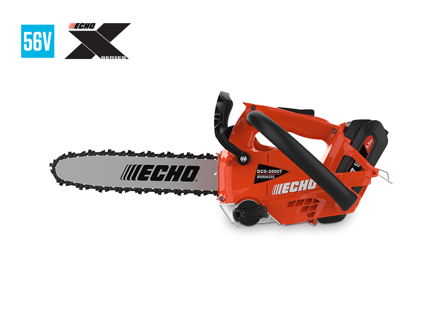 Echo DCS-2500T-12R1 — Battery-Powered Top Handle Chainsaw - Tool + Battery + Charger